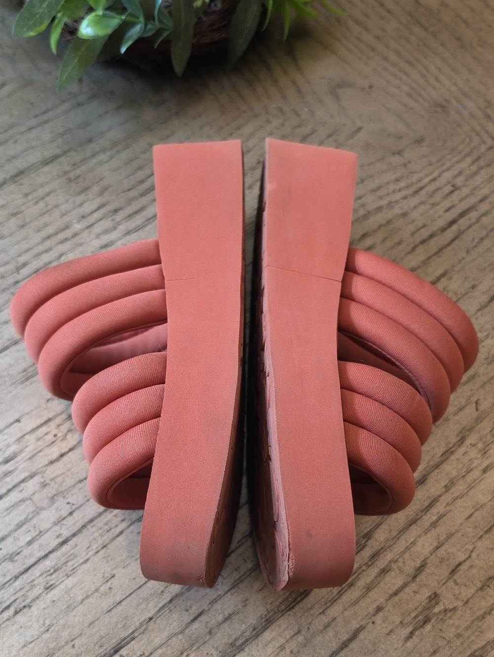 Platform Slide Sandals Roxy Size 7 - Picture 3 of 10
